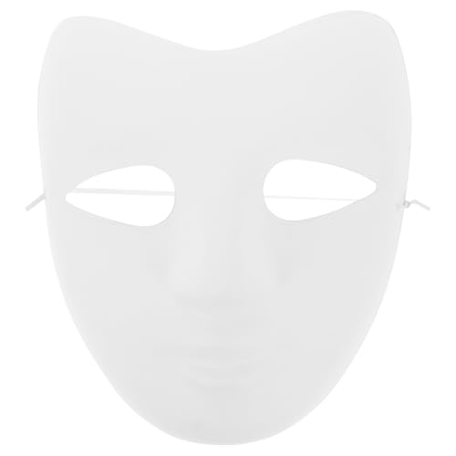 LIFKOME Your Halloween 5 Stück Weiße Unbemalte Pappmaché-stücke Für Kinder Und Erwachsene von LIFKOME