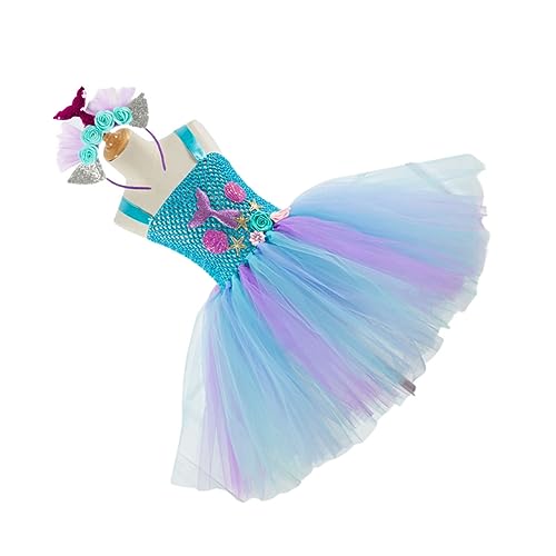 LIFKOME Meerjungfrauen-kostüm Aus Polyester Tutu-rock Für Mädchen Kleid Für Geburtstagsfeiern Und Besondere Anlässe LIFKOME Meerjungfrauen-kostüm Aus Polyester Tutu-rock Für Mädchen Kleid Für Geburtstagsfeiern Und Besondere Anlässe von LIFKOME
