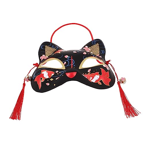 LIFKOME katze gesichtsmaske Hundemaske Tier-Katze-Requisite pelziger Kopf LED-Maske Halbmaske halloween mitgebsel halloween oblaten Maskerade Katzenmaske Katzenmasken-Requisite Plastik von LIFKOME