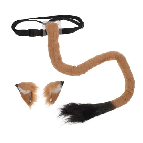 LIFKOME und Verstellbar Flauschig Leichter Haarclip für Damen Tierkostüm Cosplay Zubehör für Halloween Karneval Kostümfest von LIFKOME