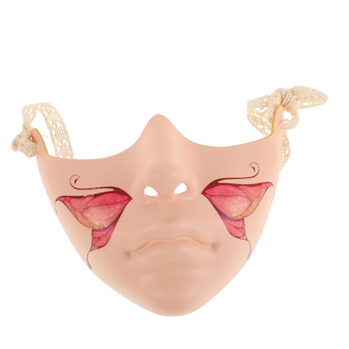 LIFKOME Coole Halbmaske für Erwachsene Aus Kunststoff Maskerade für Halloween-partykostüme LIFKOME Coole Halbmaske für Erwachsene Aus Kunststoff Maskerade für Halloween-partykostüme von LIFKOME
