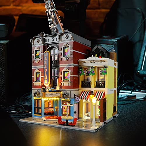 LIGHTAILING Led Licht für Lego- 10312 Jazzclub – Beleuchtungsset Kompatibel Mit Lego Modell (Lego Bausteinen Modell Nicht enthalten) von LIGHTAILING