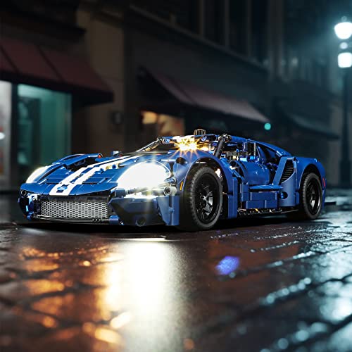 LIGHTAILING Led Licht für Lego- 42154 Ford-GT 2022 – Beleuchtungsset Kompatibel Mit Lego Modell (Lego Bausteinen Modell Nicht enthalten) von LIGHTAILING