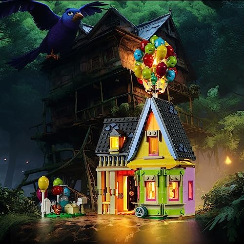 LIGHTAILING Led Licht für Lego- 43217 Carls Haus aus „Oben“ – Beleuchtungsset Kompatibel Mit Lego Modell (Modell Set Nicht Enthalten) von LIGHTAILING