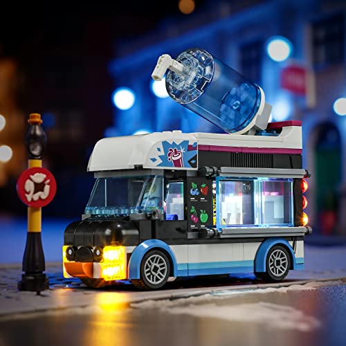 LIGHTAILING Led Licht für Lego- 60384 City Slush-Eiswagen – Beleuchtungsset Kompatibel Mit Lego Modell (Lego Bausteinen Modell Nicht enthalten) von LIGHTAILING