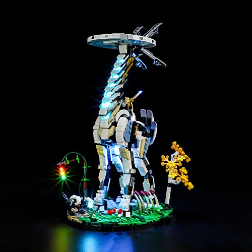 LIGHTAILING Led Licht für Lego- 76989 Horizon Forbidden West: Langhals – Beleuchtungsset Kompatibel Mit Lego Modell (Lego Bausteinen Modell Nicht enthalten) von LIGHTAILING