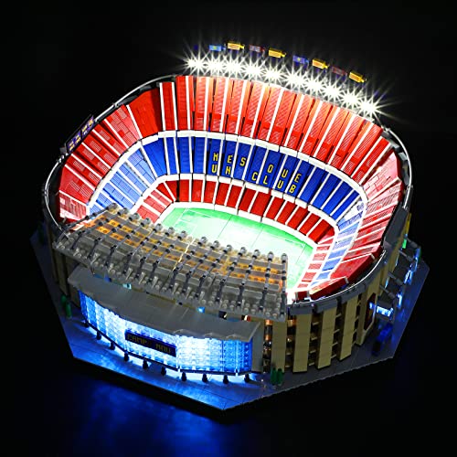 Lghtailing Licht-Set Kompatibel Mit Lego 10284 Creator Expert Camp NOU–FC Barcelona Bausteinen Modell - Modell Set Nicht Enthalten von LIGHTAILING