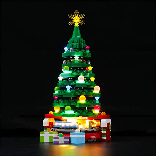 LIGHTAILING Licht-Set Für (Weihnachtsbaum) Modell - LED Licht-Set Kompatibel Mit Lego 40338(Modell Nicht Enthalten) von LIGHTAILING