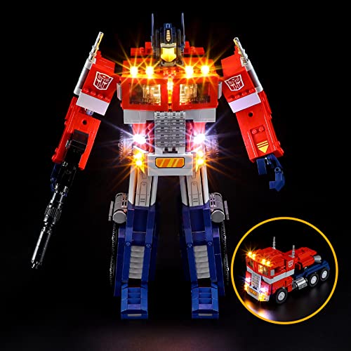 LIGHTAILING Licht-Set Für Lego 10302 Optimus-Prime - Led-Beleuchtungsset Kompatibel Mit Lego Bausteinen Modell - Modell Set Nicht Enthalten LIGHTAILING Licht-Set Für Lego 10302 Optimus-Prime - Led-Beleuchtungsset Kompatibel Mit Lego Bausteinen Modell - Modell Set Nicht Enthalten von LIGHTAILING