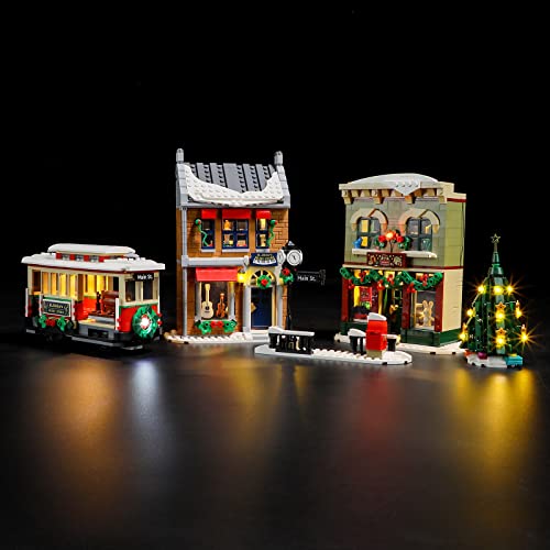 LIGHTAILING Licht-Set Für Lego- 10308 Weihnachtlich-geschmückte-Hauptstraße - Led-Beleuchtungsset Kompatibel Mit Lego Bausteinen Modell - Modell Set Nicht Enthalten LIGHTAILING Licht-Set Für Lego- 10308 Weihnachtlich-geschmückte-Hauptstraße - Led-Beleuchtungsset Kompatibel Mit Lego Bausteinen Modell - Modell Set Nicht Enthalten von LIGHTAILING