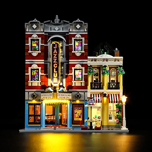 LIGHTAILING Licht-Set Für Lego- 10312 Jazzclub - Led-Beleuchtungsset Kompatibel Mit Lego Bausteinen Modell - Modell Set Nicht Enthalten LIGHTAILING Licht-Set Für Lego- 10312 Jazzclub - Led-Beleuchtungsset Kompatibel Mit Lego Bausteinen Modell - Modell Set Nicht Enthalten von LIGHTAILING