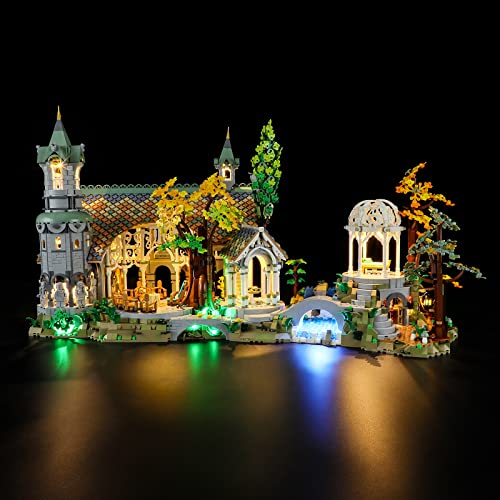 LIGHTAILING Licht-Set Für Lego- 10316 der Herr der Ringe: Bruchtal - Led-Beleuchtungsset Kompatibel Mit Lego Bausteinen Modell - Modell Set Nicht Enthalten von LIGHTAILING