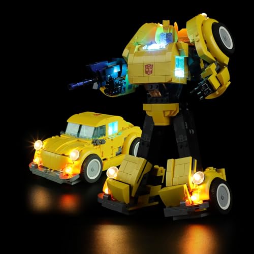 LIGHTAILING Licht-Set Für Lego-10338 Bumblebee - Led-Beleuchtungsset Kompatibel Mit Lego Bausteinen Modell - Modell Set Nicht Enthalten von LIGHTAILING