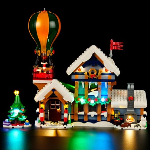 LIGHTAILING Licht-Set Für Lego-10339 Postamt des Weihnachtsmanns - Led-Beleuchtungsset Kompatibel Mit Lego Bausteinen Modell - Modell Set Nicht Enthalten von LIGHTAILING