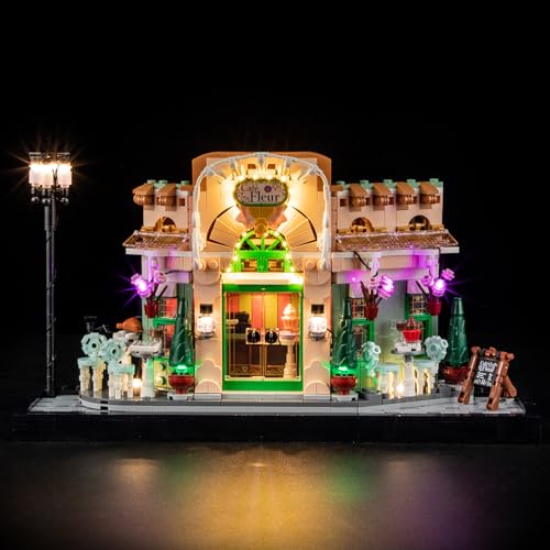 LIGHTAILING Licht-Set Für Lego-10362 Französisches Café - Led-Beleuchtungsset Kompatibel Mit Lego Bausteinen Modell - Modell Set Nicht Enthalten von LIGHTAILING