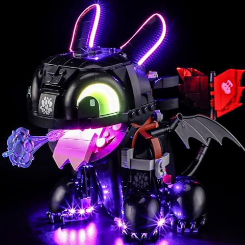 LIGHTAILING Licht-Set Für Lego-10375 Drachenzähmen Leicht-Gemacht: Ohnezahn - Led-Beleuchtungsset Kompatibel Mit Lego Bausteinen Modell - Modell Set Nicht Enthalten LIGHTAILING Licht-Set Für Lego-10375 Drachenzähmen Leicht-Gemacht: Ohnezahn - Led-Beleuchtungsset Kompatibel Mit Lego Bausteinen Modell - Modell Set Nicht Enthalten von LIGHTAILING