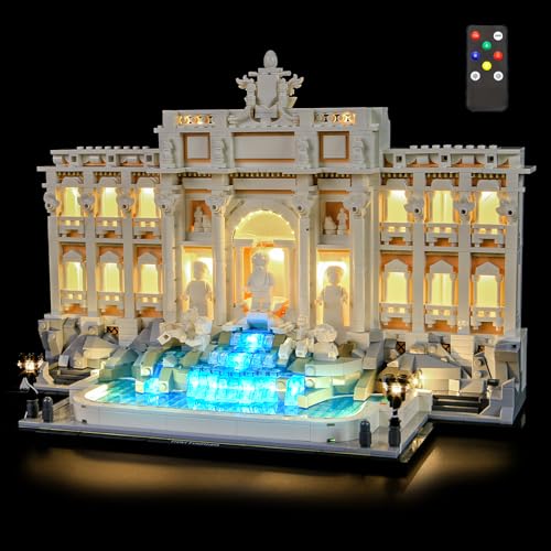 LIGHTAILING Licht-Set Für Lego-21062 Trevi-Brunnen - Led-Beleuchtungsset Kompatibel Mit Lego Bausteinen Modell:Fernbedienungsversion - Modell Set Nicht Enthalten LIGHTAILING Licht-Set Für Lego-21062 Trevi-Brunnen - Led-Beleuchtungsset Kompatibel Mit Lego Bausteinen Modell:Fernbedienungsversion - Modell Set Nicht Enthalten von LIGHTAILING