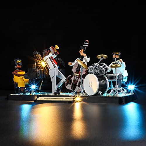 LIGHTAILING Licht-Set Für Lego 21334 Jazz-Quartett - Led-Beleuchtungsset Kompatibel Mit Lego Bausteinen Modell - Modell Set Nicht Enthalten von LIGHTAILING