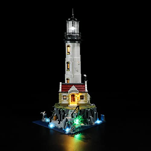 Lightailing Licht-Set Für Lego-21335 Motorisierter Leuchtturm - Led-Beleuchtungsset Kompatibel Mit Lego Bausteinen Modell - Modell Set Nicht Enthalten von LIGHTAILING