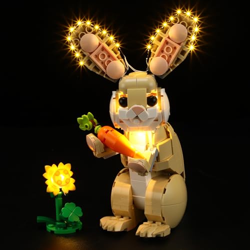 LIGHTAILING Licht-Set Für Lego-31162 Häschen - Led-Beleuchtungsset Kompatibel Mit Lego Bausteinen Modell - Modell Set Nicht Enthalten LIGHTAILING Licht-Set Für Lego-31162 Häschen - Led-Beleuchtungsset Kompatibel Mit Lego Bausteinen Modell - Modell Set Nicht Enthalten von LIGHTAILING