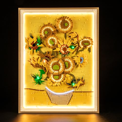LIGHTAILING Licht-Set Für Lego-31215 Vincent-Van-Gogh – Sonnenblumen - Led-Beleuchtungsset Kompatibel Mit Lego Bausteinen Modell - Modell Set Nicht Enthalten von LIGHTAILING