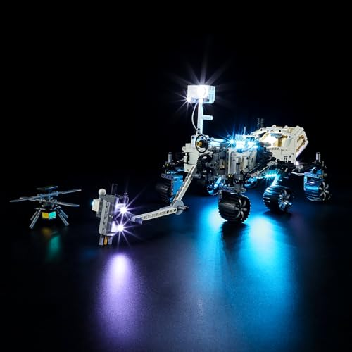 LIGHTAILING Licht-Set Für Lego- 42158 NASA Mars Rover Perseverance - Led-Beleuchtungsset Kompatibel Mit Lego Bausteinen Modell - Modell Set Nicht Enthalten LIGHTAILING Licht-Set Für Lego- 42158 NASA Mars Rover Perseverance - Led-Beleuchtungsset Kompatibel Mit Lego Bausteinen Modell - Modell Set Nicht Enthalten von LIGHTAILING