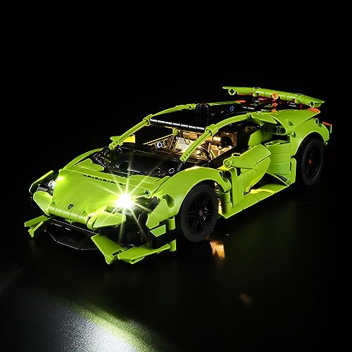 LIGHTAILING Licht-Set Für Lego- 42161 Lamborghini Huracán Tecnica - Led-Beleuchtungsset Kompatibel Mit Lego Bausteinen Modell - Modell Set Nicht Enthalten von LIGHTAILING