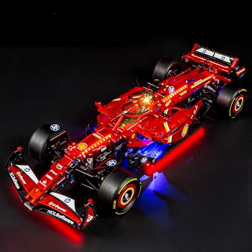 LIGHTAILING Licht-Set Für Lego-42207 Ferrari SF-24-F1 Rennauto - Led-Beleuchtungsset Kompatibel Mit Lego Bausteinen Modell - Modell Set Nicht Enthalten von LIGHTAILING