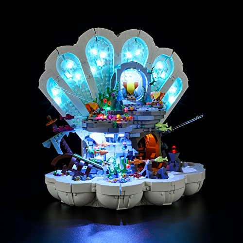 LIGHTAILING Licht-Set Für Lego- 43225 Arielles königliche Muschel - Led-Beleuchtungsset Kompatibel Mit Lego Bausteinen Modell - Modell Set Nicht Enthalten von LIGHTAILING