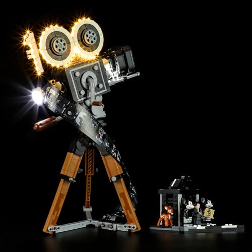 LIGHTAILING Licht-Set Für Lego- 43230 Kamera – Hommage an Walt Disney - Led-Beleuchtungsset Kompatibel Mit Lego Bausteinen Modell - Modell Set Nicht Enthalten von LIGHTAILING