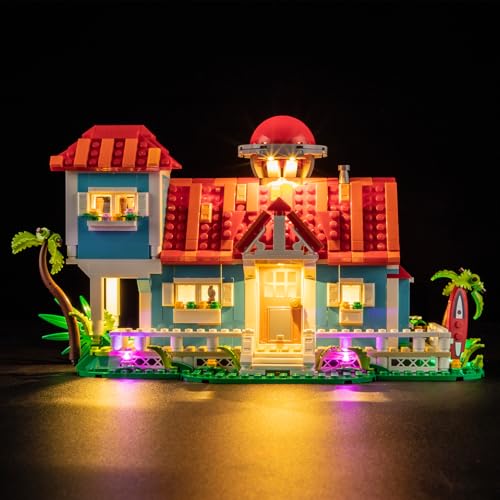 LIGHTAILING Licht-Set Für Lego-43268 Das Strandhaus aus „Lilo und Stitch“ - Led-Beleuchtungsset Kompatibel Mit Lego Bausteinen Modell - Modell Set Nicht Enthalten von LIGHTAILING