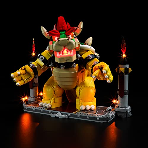 LIGHTAILING Licht-Set Für Lego- 71411 Der mächtige-Bowser - Led-Beleuchtungsset Kompatibel Mit Lego Bausteinen Modell - Modell Set Nicht Enthalten LIGHTAILING Licht-Set Für Lego- 71411 Der mächtige-Bowser - Led-Beleuchtungsset Kompatibel Mit Lego Bausteinen Modell - Modell Set Nicht Enthalten von LIGHTAILING