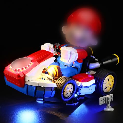LIGHTAILING Licht-Set Für Lego-72037 Mario-Kart: Mario & Standard-Kart - Led-Beleuchtungsset Kompatibel Mit Lego Bausteinen Modell - Modell Set Nicht Enthalten LIGHTAILING Licht-Set Für Lego-72037 Mario-Kart: Mario & Standard-Kart - Led-Beleuchtungsset Kompatibel Mit Lego Bausteinen Modell - Modell Set Nicht Enthalten von LIGHTAILING