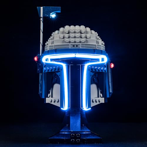 LIGHTAILING Licht-Set Für Lego-75408 Jango-Fett Helm - Led-Beleuchtungsset Kompatibel Mit Lego Bausteinen Modell - Modell Set Nicht Enthalten LIGHTAILING Licht-Set Für Lego-75408 Jango-Fett Helm - Led-Beleuchtungsset Kompatibel Mit Lego Bausteinen Modell - Modell Set Nicht Enthalten von LIGHTAILING