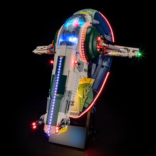 LIGHTAILING Licht-Set Für Lego-75409 Jango-Fetts Sternenschiff der Firespray-Klasse - Led-Beleuchtungsset Kompatibel Mit Lego Bausteinen Modell - Modell Set Nicht Enthalten LIGHTAILING Licht-Set Für Lego-75409 Jango-Fetts Sternenschiff der Firespray-Klasse - Led-Beleuchtungsset Kompatibel Mit Lego Bausteinen Modell - Modell Set Nicht Enthalten von LIGHTAILING