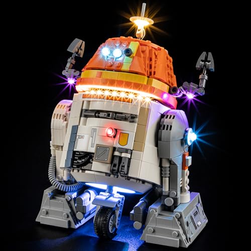 LIGHTAILING Licht-Set Für Lego-75416 Astromech-Droide Chopper (C1-10P) - Led-Beleuchtungsset Kompatibel Mit Lego Bausteinen Modell - Modell Set Nicht Enthalten von LIGHTAILING