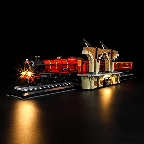 LIGHTAILING Licht-Set Für 76405 Hogwarts-Express Sammleredition - Led-Beleuchtungsset Kompatibel Mit Bausteinen Modell - Modell Set Nicht Enthalten von LIGHTAILING