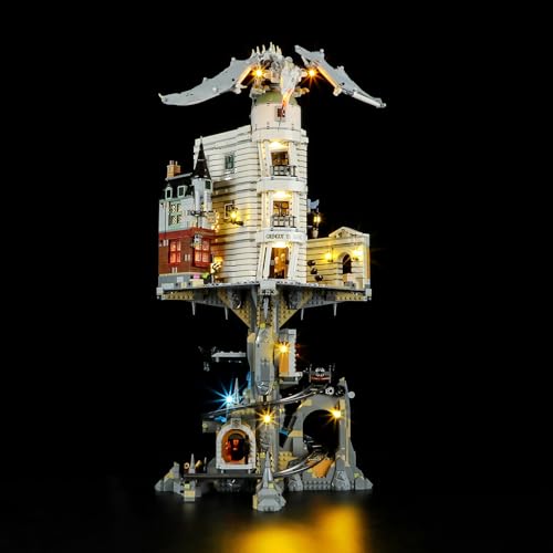 LIGHTAILING Licht-Set Für Lego- 76417 Gringotts Zaubererbank - Led-Beleuchtungsset Kompatibel Mit Lego Bausteinen Modell - Modell Set Nicht Enthalten von LIGHTAILING