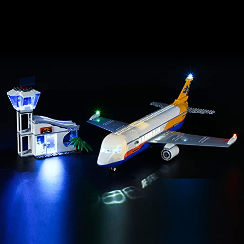 LIGHTAILING Licht-Set Kompatibel Mit Lego 60262 City Passenger Airplane Bausteinen Modell：Fernbedienungsversion - Modell Set Nicht Enthalten von LIGHTAILING