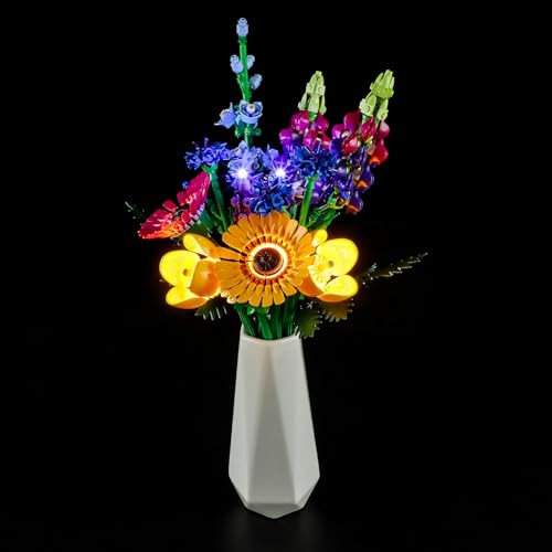 LIGHTAILING Set di Luci per Lego-10313 Bouquet Fiori selvatici Modello da Costruire - Non Incluso nel Modello von LIGHTAILING