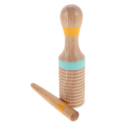 LIGHTAOTAO Holz Guiro Musik Instrument für Pädagogisches Percussion Instrument Musikalischen Entwicklung für Frühkindliche Bildung und Kreative Spielerfahrung LIGHTAOTAO Holz Guiro Musik Instrument für Pädagogisches Percussion Instrument Musikalischen Entwicklung für Frühkindliche Bildung und Kreative Spielerfahrung von LIGHTAOTAO