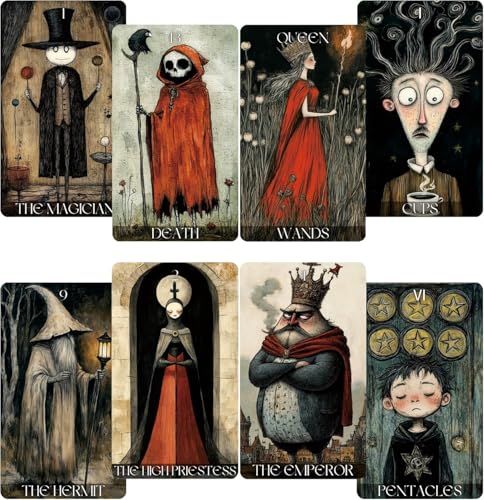 LIGHTOF JUSTICE Daydream Tarotkarten für Anfänger, Tarot-Deck Surreal Dreamlike Style, Wahrsagerkarten LIGHTOF JUSTICE Daydream Tarotkarten für Anfänger, Tarot-Deck Surreal Dreamlike Style, Wahrsagerkarten von LIGHTOF JUSTICE