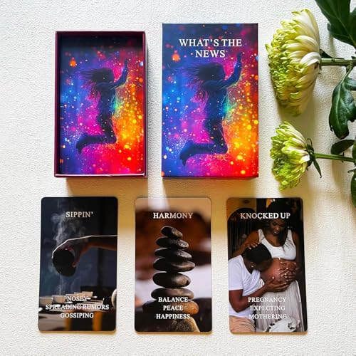 Was sind die Neuigkeiten? Situationen: Orakelkarten, Tarotkarten für Anfänger, Oracle Deck für Liebe, Karriere und Lebensbeziehungen Was sind die Neuigkeiten? Situationen: Orakelkarten, Tarotkarten für Anfänger, Oracle Deck für Liebe, Karriere und Lebensbeziehungen von LIGHTOF JUSTICE
