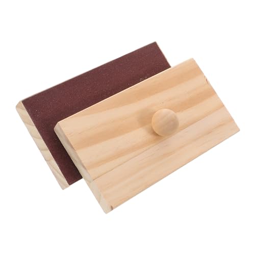 LIGIGWASH 1 Paar Schlaginstrumente Für Die Frühe Bildung Holz Beige von LIGIGWASH