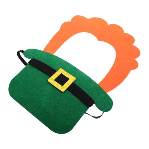 LIGIGWASH 1 Set St. Patrick's Day Kostümzubehör Selbstkleber Neuheit Hut Mit Falschem Bart Und Green Top -Hut -aufklebern Für Partybevorzugungen Lieferungen Foto -Requisiten Outfits LIGIGWASH 1 Set St. Patrick's Day Kostümzubehör Selbstkleber Neuheit Hut Mit Falschem Bart Und Green Top -Hut -aufklebern Für Partybevorzugungen Lieferungen Foto -Requisiten Outfits von LIGIGWASH