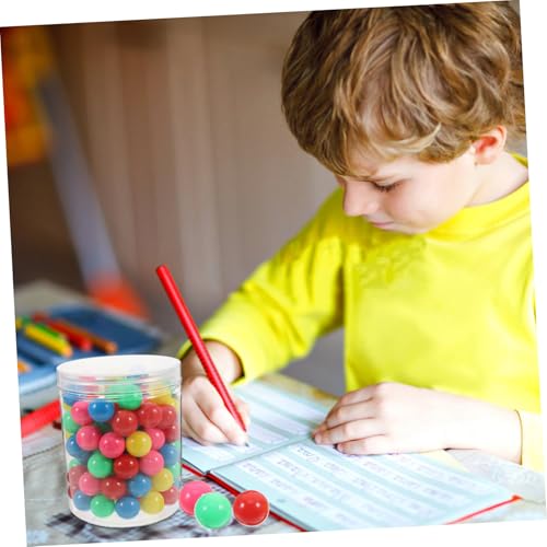 LIGIGWASH 100 Stück Bunte Kunststoff Zählkugeln Hohl für Grundschule Mathematik Wahrscheinlichkeitslernen Farbige Kleine Murmeln Geeignet für Spiel und Lernaktivitäten LIGIGWASH 100 Stück Bunte Kunststoff Zählkugeln Hohl für Grundschule Mathematik Wahrscheinlichkeitslernen Farbige Kleine Murmeln Geeignet für Spiel und Lernaktivitäten von LIGIGWASH