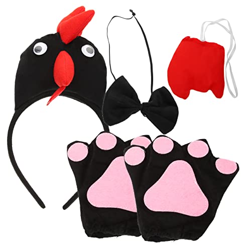 LIGIGWASH 1Satz Hühner Haarband Set für Tierkostüm Zubehör für Ostern Halloween und Kostümpartys Leicht und Hautfreundlich für Geburtstagsfeiern und Fotoaufnahmen LIGIGWASH 1Satz Hühner Haarband Set für Tierkostüm Zubehör für Ostern Halloween und Kostümpartys Leicht und Hautfreundlich für Geburtstagsfeiern und Fotoaufnahmen von LIGIGWASH