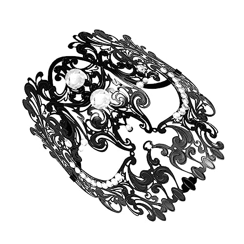 LIGIGWASH 1Stück Diamantkugelmaske Halbgesichtsmaske für Karneval Halloween Kostümpartys Stilvolles Design für Damen Eleganter Gesichtsschmuck für Geheimnisvolle Ausstrahlung LIGIGWASH 1Stück Diamantkugelmaske Halbgesichtsmaske für Karneval Halloween Kostümpartys Stilvolles Design für Damen Eleganter Gesichtsschmuck für Geheimnisvolle Ausstrahlung von LIGIGWASH