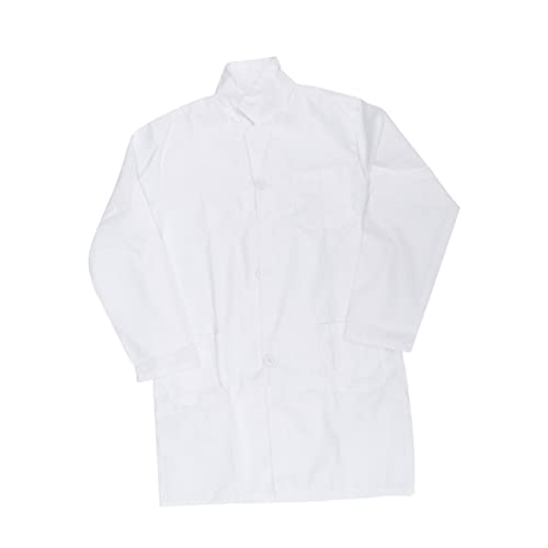 LIGIGWASH 1Stück Laborkittel Weißer Mantel für Jungen Dünner Arztkittel für Großer für Cosplay Experimente Kreative Auftritte LIGIGWASH 1Stück Laborkittel Weißer Mantel für Jungen Dünner Arztkittel für Großer für Cosplay Experimente Kreative Auftritte von LIGIGWASH