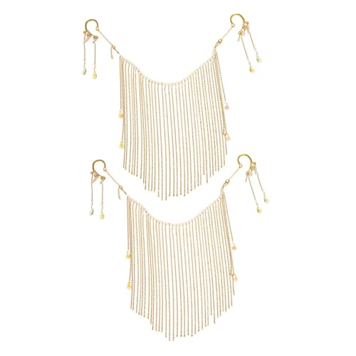 LIGIGWASH 2 Pcs Quastenmaskenkette Für Hanfu Einzigartiger Alter Stil Gesicht Schleier Eleganter Masquerade Schleier Für Frauen Bühnenleistung Performance Quastenschleier Für Partykostüme LIGIGWASH 2 Pcs Quastenmaskenkette Für Hanfu Einzigartiger Alter Stil Gesicht Schleier Eleganter Masquerade Schleier Für Frauen Bühnenleistung Performance Quastenschleier Für Partykostüme von LIGIGWASH